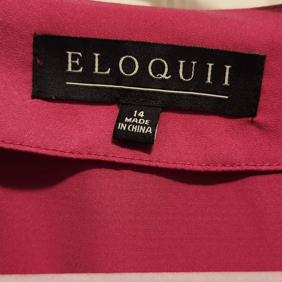 NWT ELOQUI DREES SIZE 14 ELEGANT PINK MAX IDREES. - Picture 4 of 11